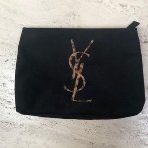 YSL makeup bag